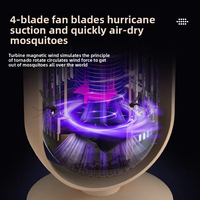 Lampe anti-moustique LED USB vente en gros Camping lumière violette Attraction des moustiques lampe anti-moustique à choc électrique