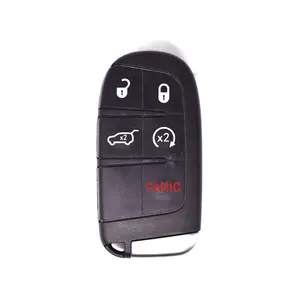 Remoto sem chave para carro Smart Key 433MHz com 46 chips com botão 4 + 1