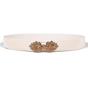 Cintura <span class=keywords><strong>in</strong></span> vita decorativa da <span class=keywords><strong>donna</strong></span> con cintura sottile regolabile <span class=keywords><strong>in</strong></span> <span class=keywords><strong>pelle</strong></span> Super moda da 3cm di larghezza - Product Image 6