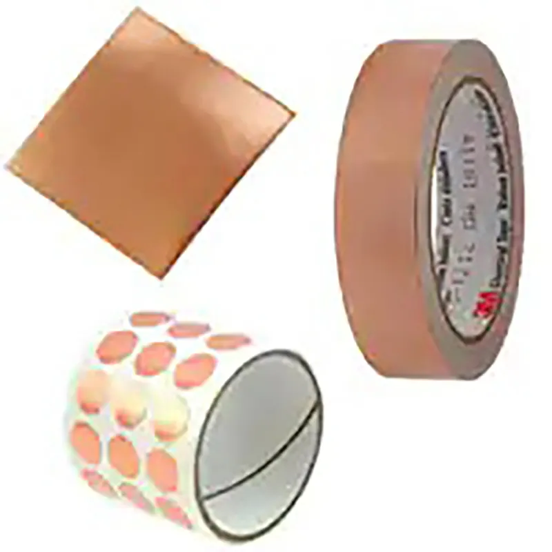 3M 1181 Copper Foil Shielding Tape Preço Rose Gold Color Special Copper Foil Fita durável personalizada