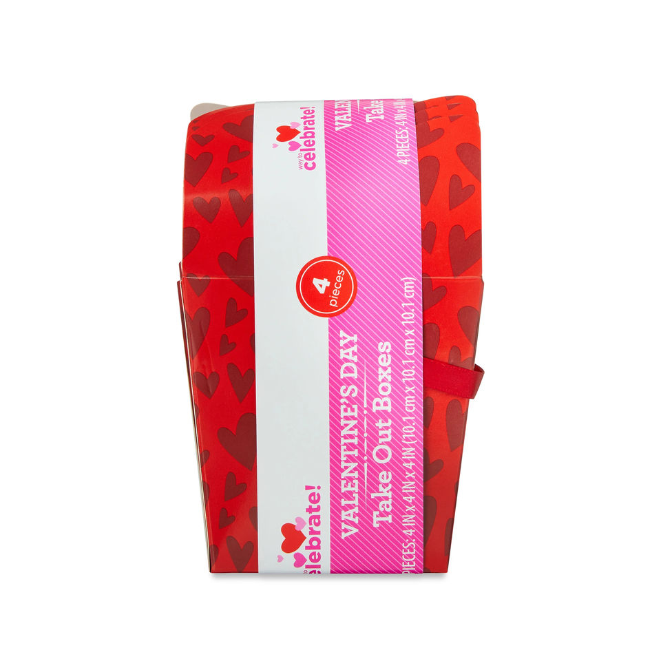 Heart Red Rigid Take Out Boxes Magnetic Closure Recycled Materials ...
