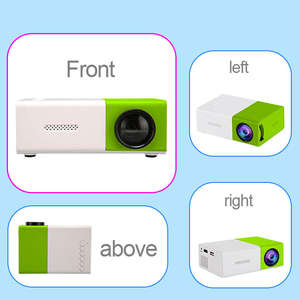 Proyector LED con USB, Mini Proyector Portátil, Control Remoto, Proyector de Películas para Interiores/Exteriores - Product Image 3