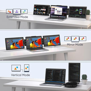 Taşınabilir Çift 11.6 İnç LCD Ultra Hafif Bağlanabilir Ayaklı Monitör, Dahili Hoparlör ve Ayaklık ile - Product Image 5