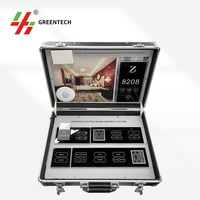 Greentech kustom kontrol kamar Hotel saklar Demo kotak Kit tahan air dobel tiang Switch untuk sistem kontrol Hotel pintar