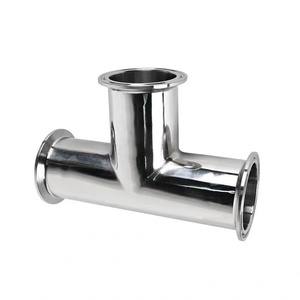 Adaptateur réducteur égal forgé en acier inoxydable sanitaire SS304 à surface lisse, basse <span class=keywords><strong>pression</strong></span>, <span class=keywords><strong>1</strong></span>/2 <span class=keywords><strong>pouce</strong></span> à <span class=keywords><strong>1</strong></span> <span class=keywords><strong>pouce</strong></span>, à raccord Tri-Clamp, pour l'eau - Product Image 1