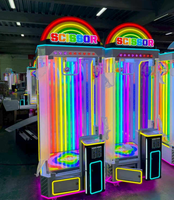 Machine de jeu commerciale d'arcade à ciseaux à cordes pour la distribution de prix