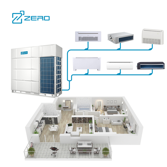 Compact Intelligent Central VRF Air Conditioner with Compressor Duct Mount High Efficiency Fast Cooling & Easy-Maintenance