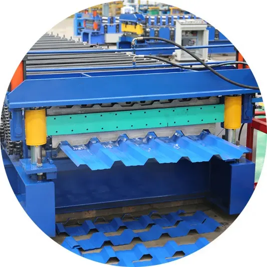 metal roofing galvanized aluminum corrugated steel sheet making machine colored steel wall roof panel cold roll forming machine