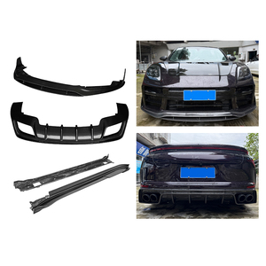 Kit de Carrocería de Fibra de Carbono 2024-2026, Alerón Delantero, Alerón Trasero, Parachoques, Faldones Laterales, Compatible con Panamera 976 - Product Image 1