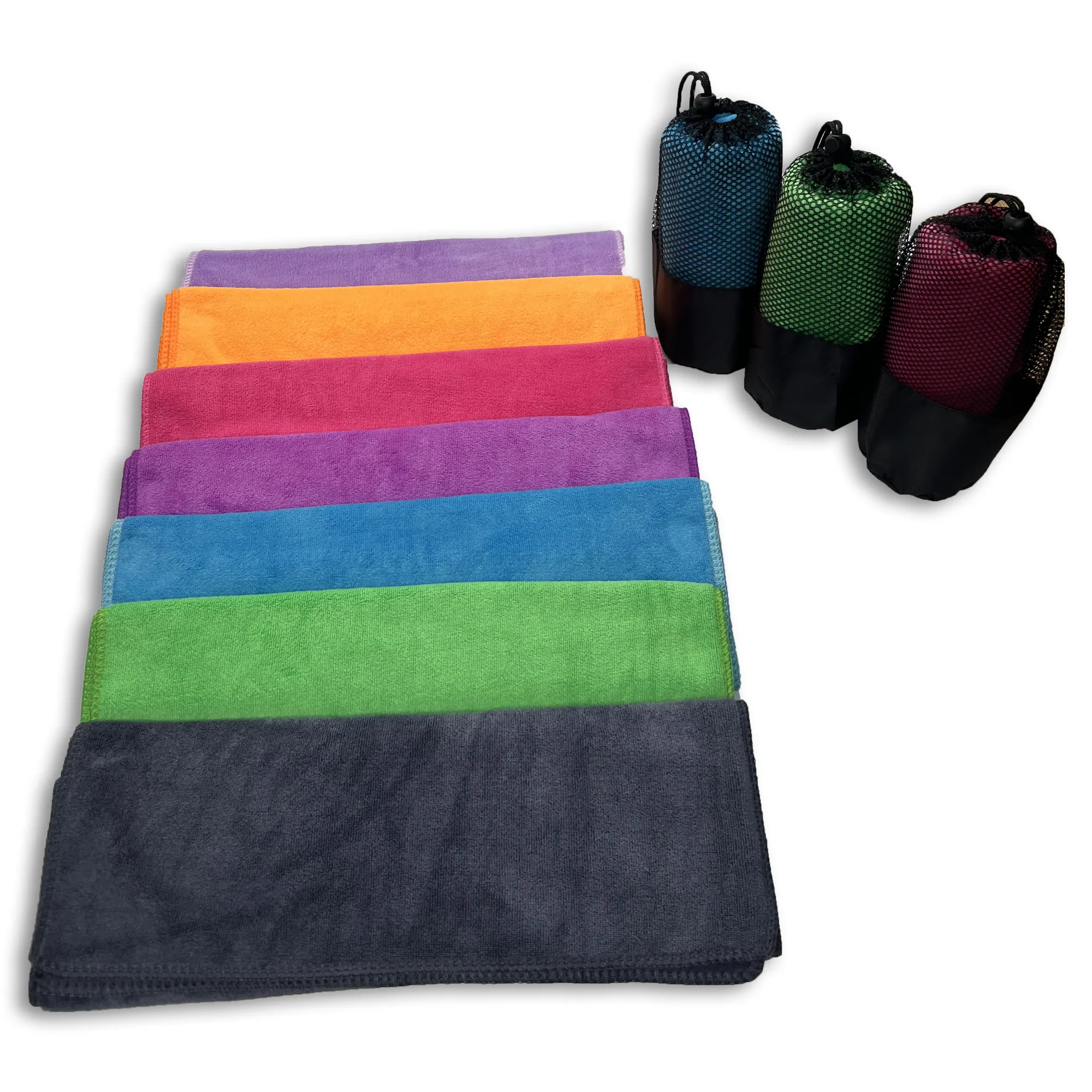 sports towel with box polyester sport towels hood and pocket towel sport pilates