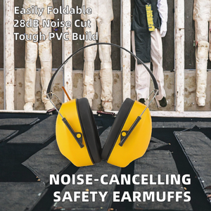 PVC Material Noise Cancelling Foldable Reusable Headsets <b>Shooting</b> Safety Earmuff Effective <b>Ear</b> <b>Protection</b> for Hearing - Product Image 2
