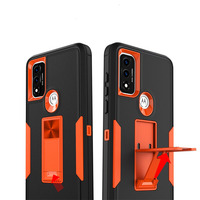 Coque arrière antichoc en TPU souple avec anneau en métal pour moto g pure, étui de haute qualité avec protection magnétique