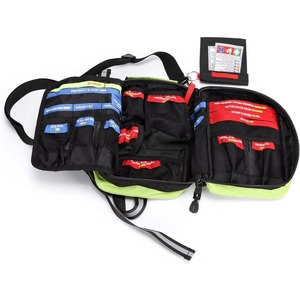 Sac de secours ignifuge et étanche avec fermeture éclair pour trousse de premiers secours, idéal pour voiture, maison et activités de plein air - Product Image 3