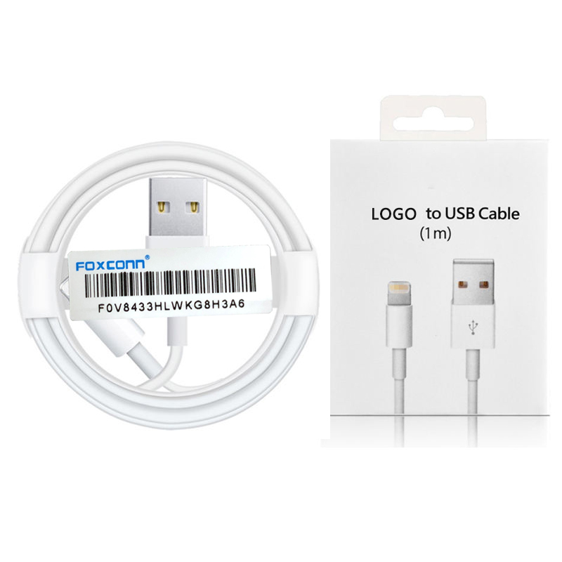 Высококачественные оптовые оригинальные сертифицированные MFi Кабельные кабели foxconn и часто используемые аксессуары 1 м 2 м 3 м Foxconn кабель для Iphone