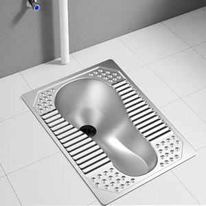 Nhà Sản Xuất Bán Hàng Trực Tiếp Thép Không Gỉ <span class=keywords><strong>Squat</strong></span> Nhà Vệ Sinh Cho Chống Trượt Sử Dụng Trong Công Cộng Nhà Vệ Sinh - Product Image 1