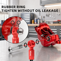 Kit d'insertion de serrage pour frein à disque hydraulique VXM Five Line en alliage d'aluminium, léger et portable pour VTT et vélo de route