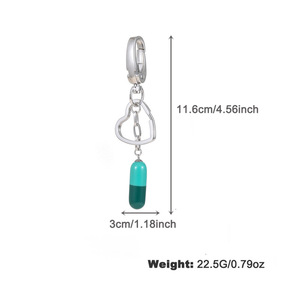 <span class=keywords><strong>Porte</strong></span>-clés créatif « Cheval et Argent », pendentif <span class=keywords><strong>porte</strong></span>-bonheur et richesse, cadeau tendance pour <span class=keywords><strong>couple</strong></span> - Product Image 4