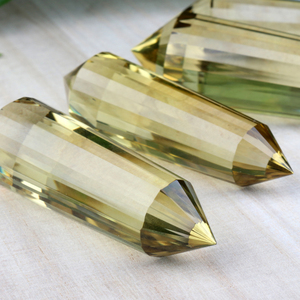 Cristaux Vogel à 24 faces en quartz clair et quartz rose, à double terminaison, pointe de guérison - Product Image 6