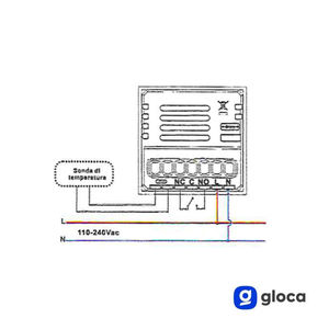 Thermostat intelligent Tuya 230V avec écran tactile, contrôle par application Wi-Fi et programmation horaire pour le chauffage domestique - Product Image 6