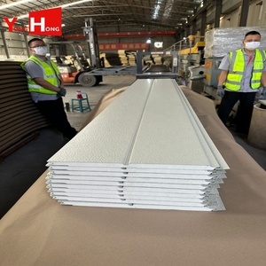 Panneau sandwich PUF certifié ISO 16-50mm pour portes de garage insonorisées et <span class=keywords><strong>isolation</strong></span> thermique - Product Image 2