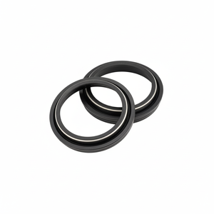 NRTeam parte paio di copri polvere forcella per Husqvarna TE 449 11-13 marmitta in plastica acciaio scarico decorazione aria borsa di spedizione imballata - Product Image 1