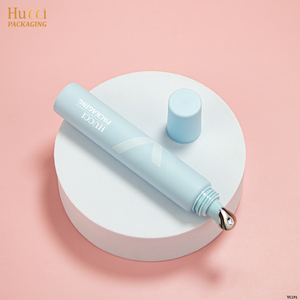 Tube souple bleu personnalisé D19 de 10 ml à 25 ml pour emballage de crème pour les yeux, gel ou sérum, avec applicateur en alliage de zinc - Product Image 4