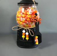 Breloques en résine 3D, maïs sucré réaliste 25 mm, breloques bonbons d'Halloween pour bijoux, porte-clés, pendentifs, fournitures pour slime, loisirs créatifs