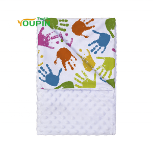 Mantas de Sublimação 76x102cm para Bebês, 100% Poliéster, Minky Dot, Mantas de Pelúcia para Presentes Personalizados - Product Image 4