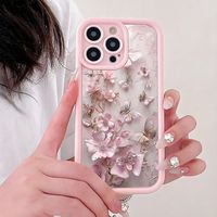 Coques de Téléphone Luxe Papillons pour Femmes et Filles, Antichoc, pour iPhone 17 Air 16 15 Plus Pro Max 14 13 12 11 X, Cadeaux