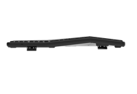 Clavier ergonomique sans fil à vente chaude avec repose-poignets, clavier ergonomique silencieux rechargeable pleine taille pour la maison et le bureau