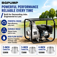 Mini pompe à moteur diesel portable pour l'irrigation de l'eau