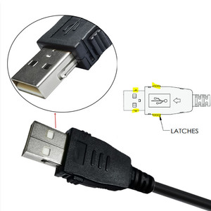 Unique <strong>USB</strong> <strong>2.0</strong> Extension Cable Type <strong>a</strong> Male to Female Extension Cable Cord with Latch Lock - Product Image 1