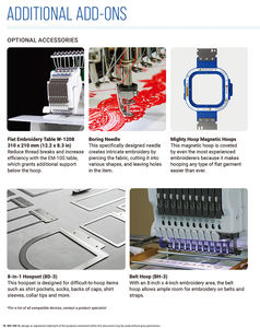 <span class=keywords><strong>Ricoma</strong></span>-Máquina de bordar de 10 agujas, solución compacta para proyectos de moda personal y de estudio - Product Image 5