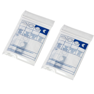 Nhà máy tùy chỉnh in không thấm nước LDPE rõ ràng túi nhựa nhỏ thuốc Phong Bì Túi Ziplock cho thuốc pha chế - Product Image 5