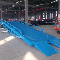 8-15ton Portable Hydraulique Mobile Yard Rampe Conteneur Chariot Élévateur Rampe De Quai De Chargement Pour Camions