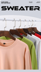 Sudadera con logotipo personalizado de alta calidad para hombre, Jersey deportivo, camiseta, suéter de terciopelo, sudadera bordada de algodón 100% Unisex - Product Image 5