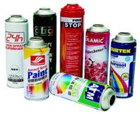 Ensemble complet de boîtes de conserve aérosol automatiques faisant la ligne de production de machine pour l'entretien de la peinture en aérosol
