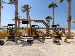 Excavatrices de loisirs pour enfants - Équipement de jeu public extérieur pour parcs, plages, activités parent-enfant, construction en acier, 500 kg - Product Image 5