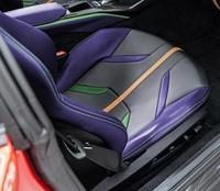 Pour MG7 MG4 EV : Kits intérieurs, housses de siège de voiture personnalisées, ensemble complet en cuir, style sport, housses de siège avant et arrière, coussinets