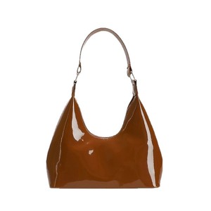 Bestella thanh lịch giản dị của Phụ nữ PU da ánh sáng tay nách túi thời trang mùa xuân với dây kéo di động đóng cửa Vai Túi - Product Image 1