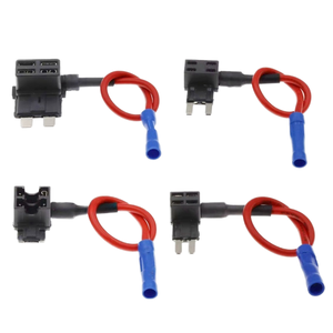 SEUO Çok Satan Mini Mikro Oto Tutucu Düşük Profil ATC Bıçak Tipi Sigorta 1A-40A Bakır Özlü 12V Otomobil Sigortası PVC İzolasyonlu Adaptör - Product Image 2