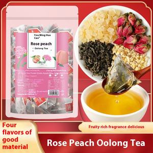 Mélange sachet de thé Triangle sachet de thé pyramide sac noir saveur coréenne thé liquide pour tasse de glace <span class=keywords><strong>Fuze</strong></span> pêche Rose saveur thé glacé sans sucre - Product Image 6