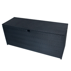 <span class=keywords><strong>Caja</strong></span> de Almacenamiento para Jardín de Alta Calidad y Duradera con Tapa, Gran Capacidad, Ratán PE - Product Image 3