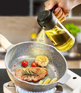 Bouteille pulvérisateur d'huile et <span class=keywords><strong>de</strong></span> <span class=keywords><strong>vinaigre</strong></span> en verre 2 en 1 <span class=keywords><strong>de</strong></span> 470 ml avec distributeur d'huile d'olive pour la <span class=keywords><strong>cuisine</strong></span> et le camping - Pulvérisateur d'huile réutilisable - Product Image 4