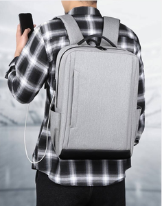 Phụ Nữ Không Thấm Nước Của Người Đàn Ông Lớn Màu Đen Du Lịch Ba Lô Với USB Túi Máy Tính Bookbag Cho Các Trường - Product Image 5