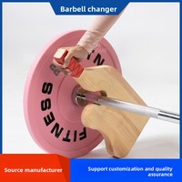 Pièces de rechange pour barre de musculation portable en bois de haute qualité Divine Pry Piece Lifting Rod - Durable et robuste