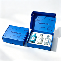 Cajas de Envío de Cartón Kraft Reciclables Impresas Personalizadas con Laminación Brillante y Mate, Cajas de Envío Corrugadas con Logotipo Personalizado para Negocios