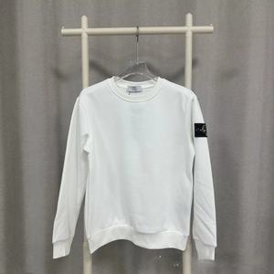 <span class=keywords><strong>Pull</strong></span> en velours St <span class=keywords><strong>Stone</strong></span> Foundation printemps-automne pour hommes et femmes, avec logo frontal, tricoté, style coréen, anti-boulochage, col rond, manches longues - Product Image 2