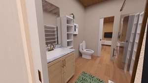 Maison conteneur mobile de luxe 20ft 40ft avec aménagement complet : chambre, cuisine, salon et espace atelier - Product Image 4