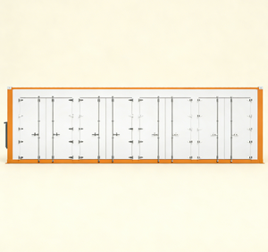 Contenedor de seguridad para baterías con aislamiento térmico de alta temperatura L 576kWh LiFePO4 9 ev pack, estación de almacenamiento de energía para áreas tropicales - Product Image 6